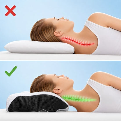 NACKENWOHL™ Nackenkissen — weniger Nackendruck ab Nacht 1